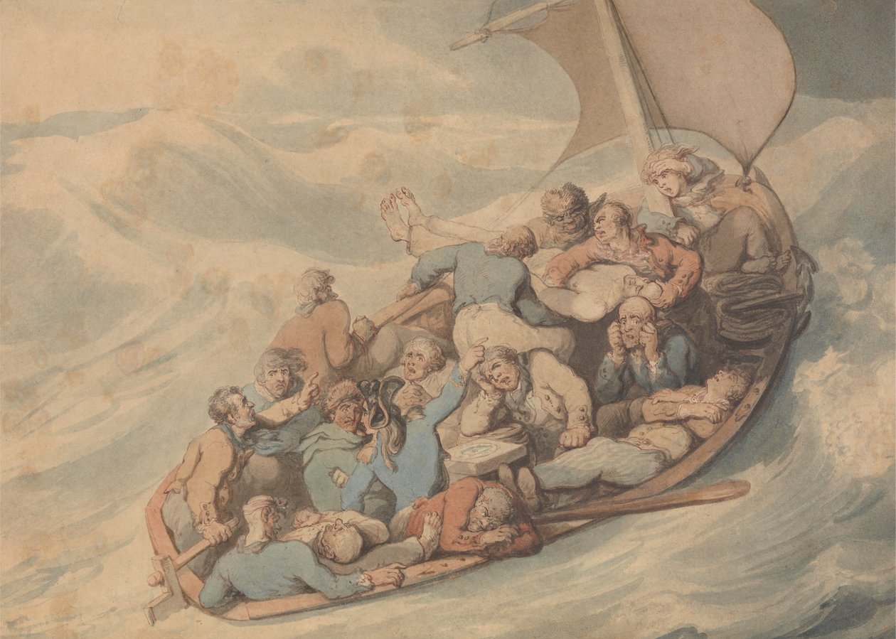 Ångest av Thomas Rowlandson