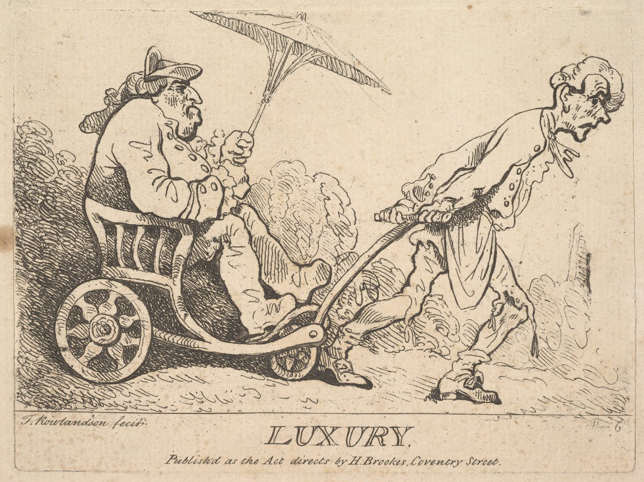 Lyx, [1781] återutgiven 1786-95. av Thomas Rowlandson