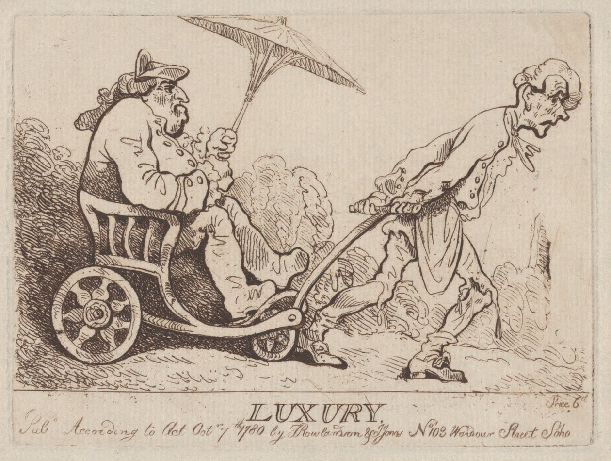 Lyx, 7 oktober 1780., 7 oktober 1780. av Thomas Rowlandson