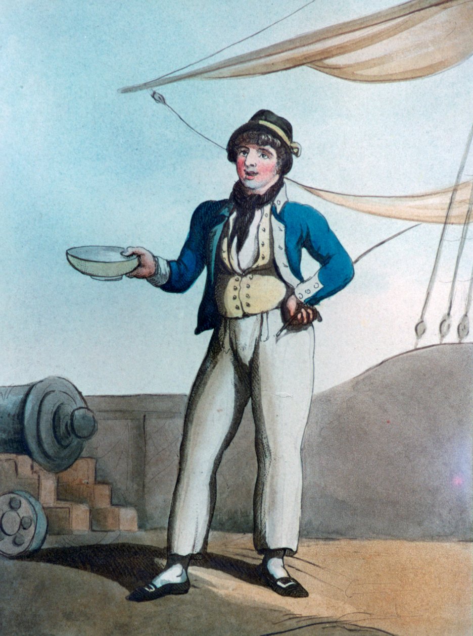 Sjöman, 1799 av Thomas Rowlandson