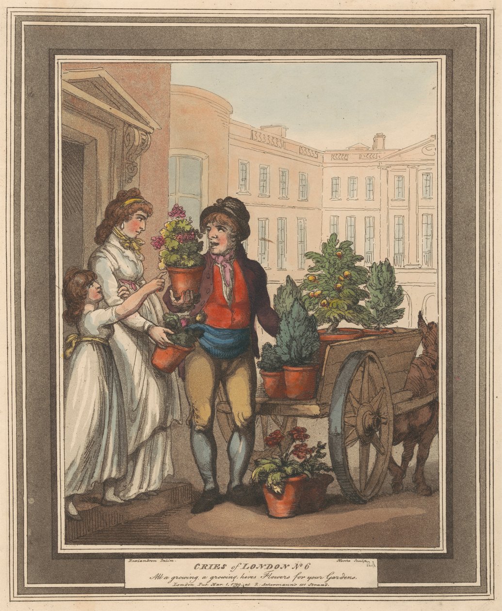 Set om åtta (5): Cries of London av Thomas Rowlandson