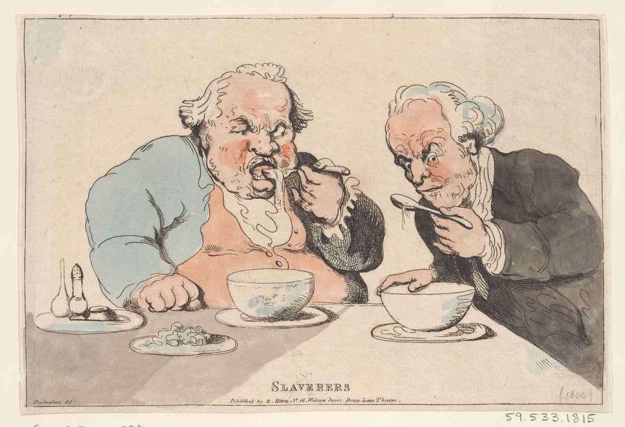 Slaverare, 1799-1800., 1799-1800. av Thomas Rowlandson
