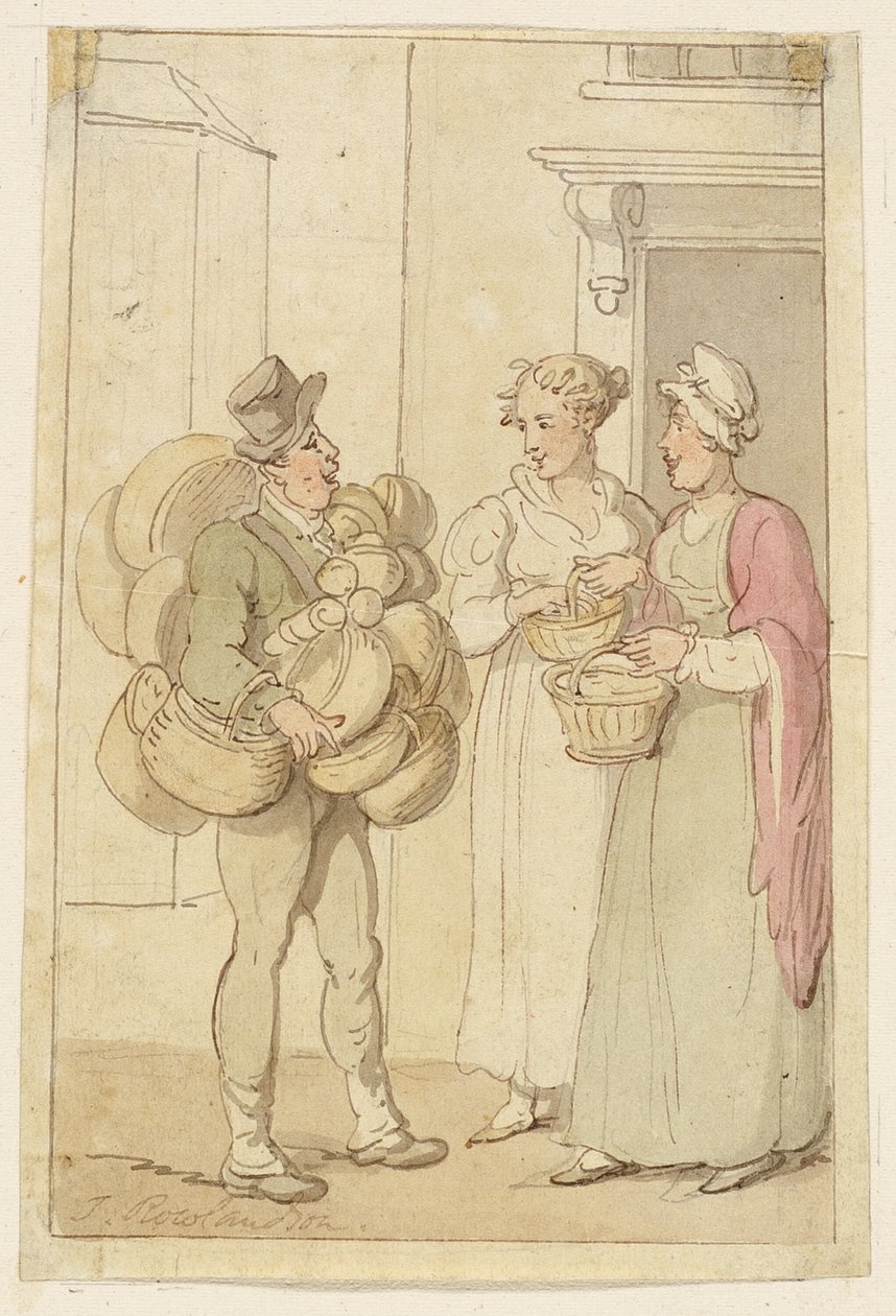 Korgförsäljaren av Thomas Rowlandson