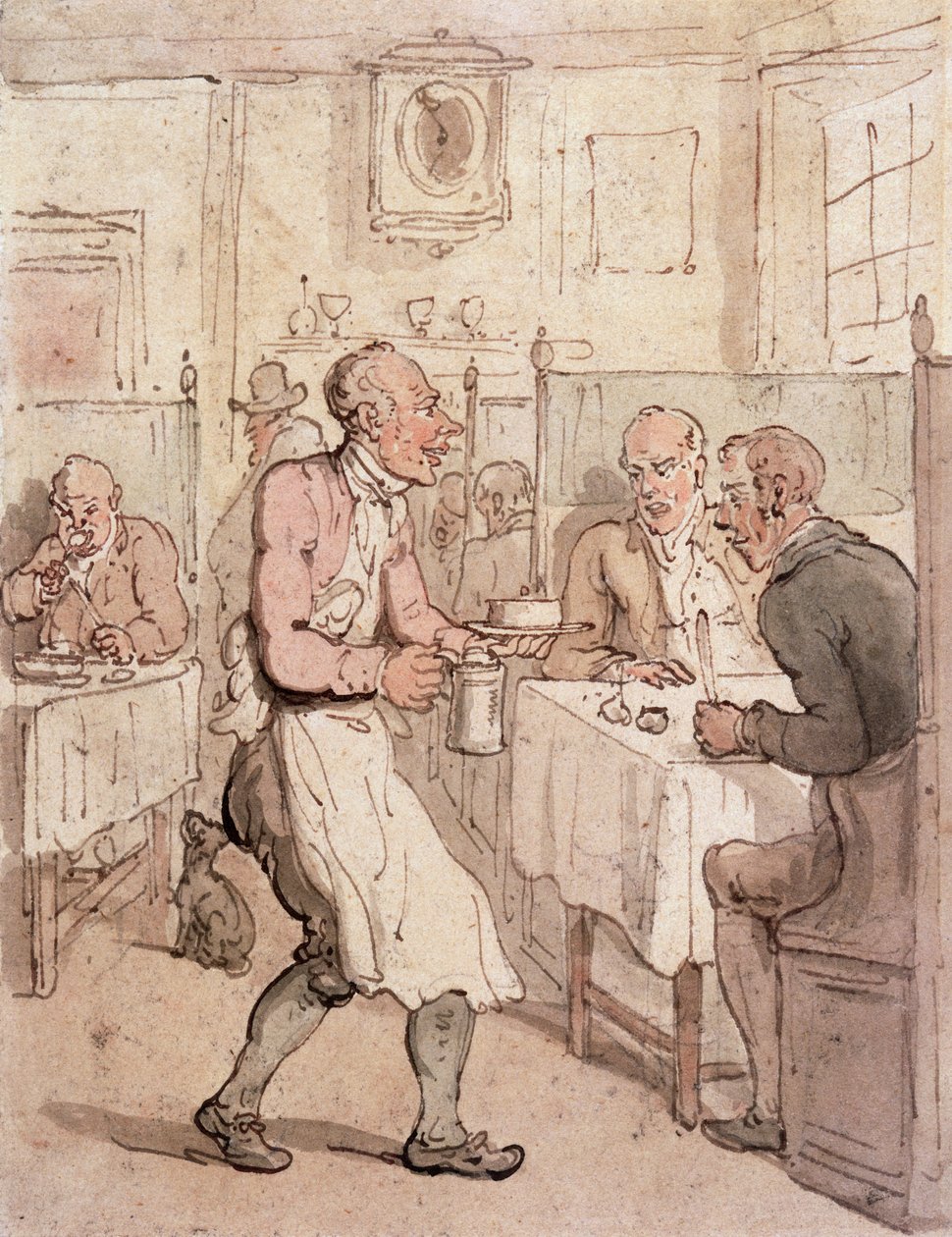Köksbutiken av Thomas Rowlandson