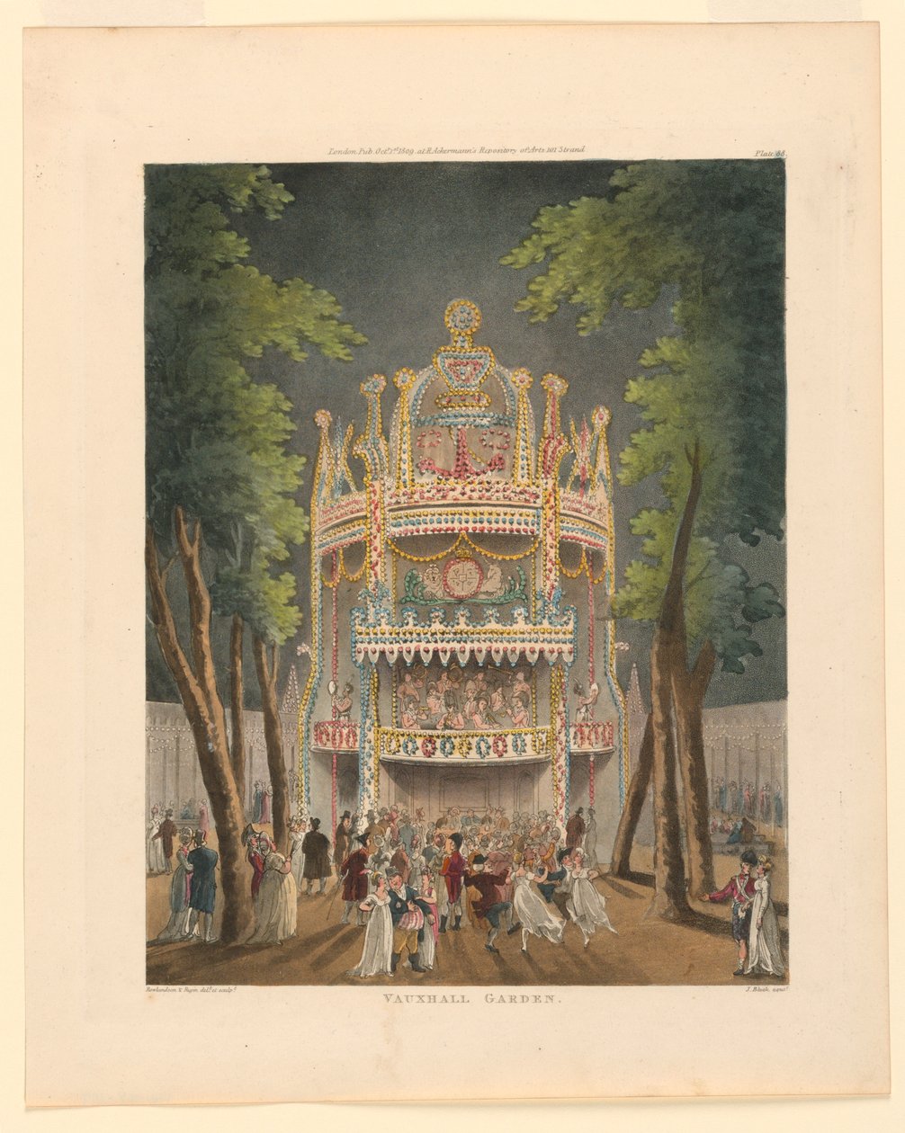 Vauxhall Garden från Ackermann