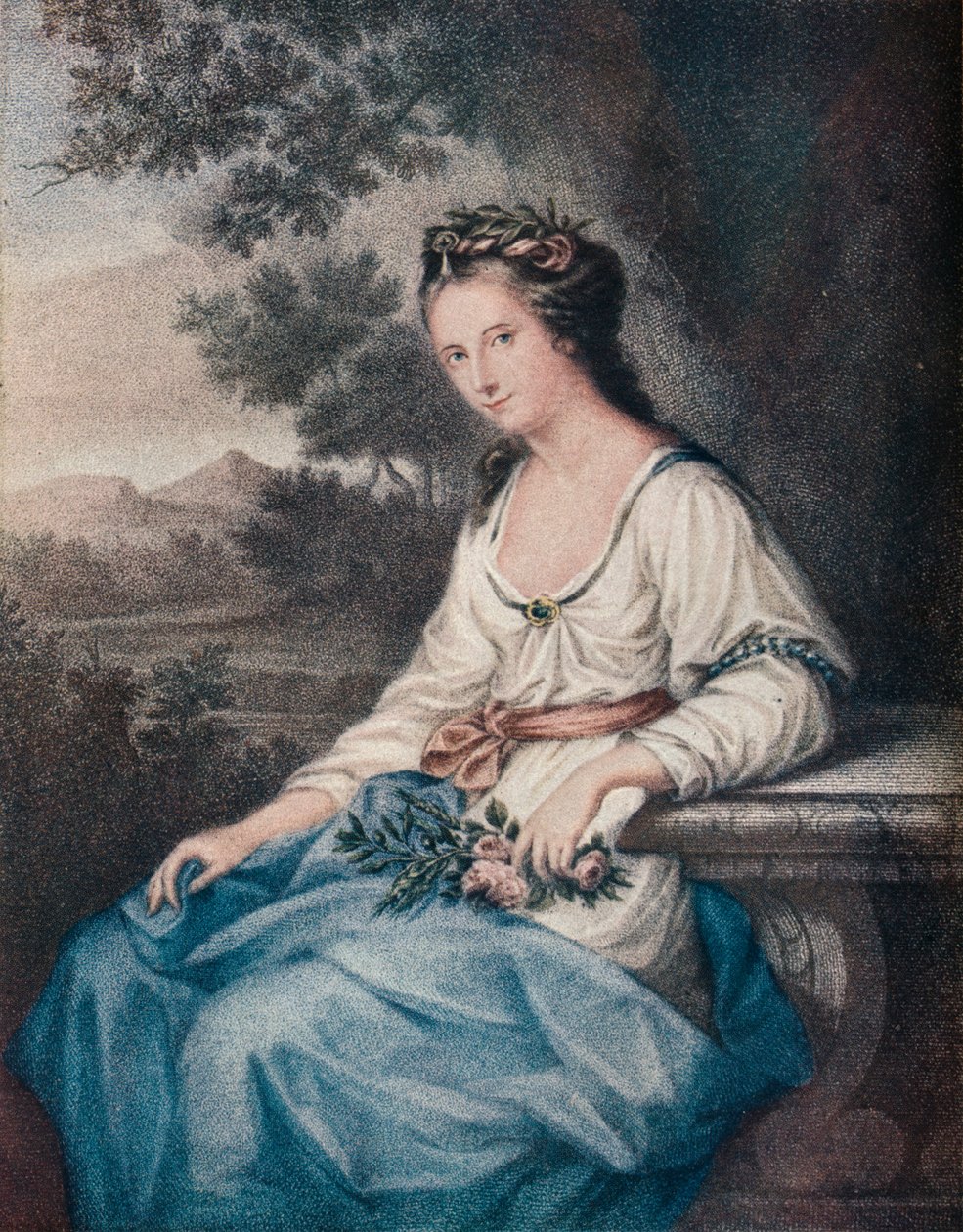 Ärade Anne Damer, 1700-talet, 1904. av Thomas Ryder