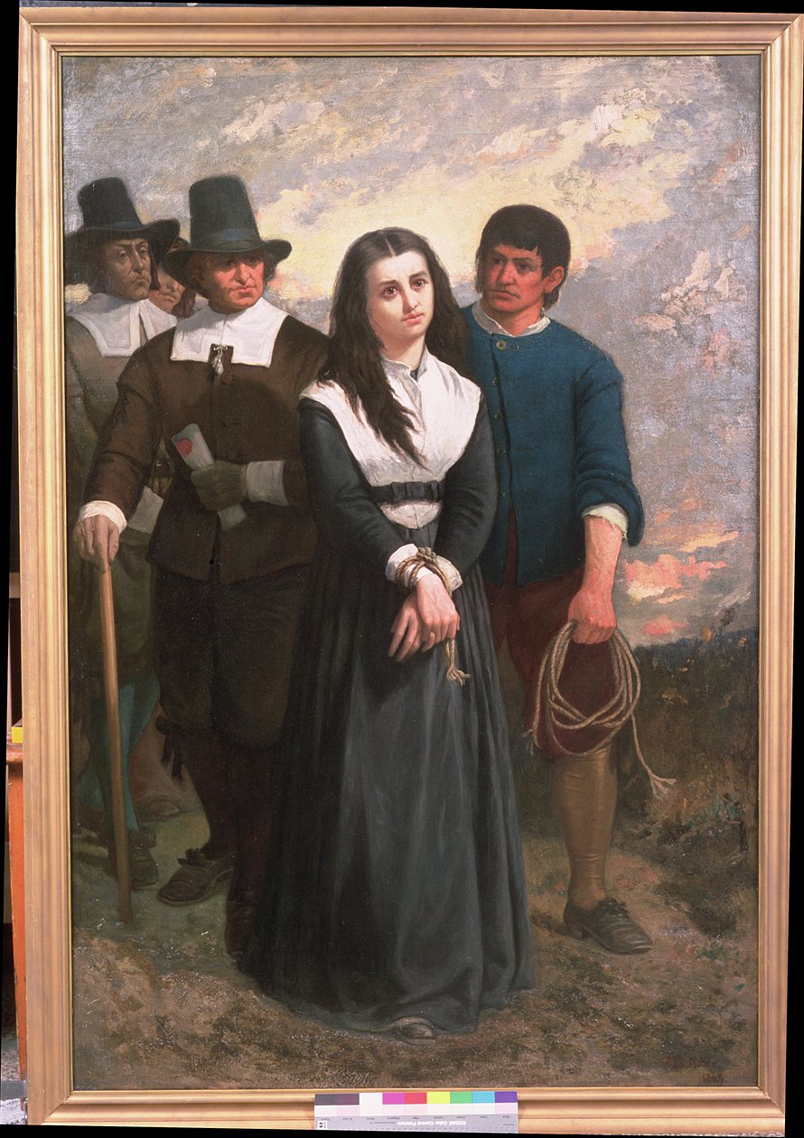 Witch Hill (Salemmartyren) 1869 av Thomas Satterwhite Noble