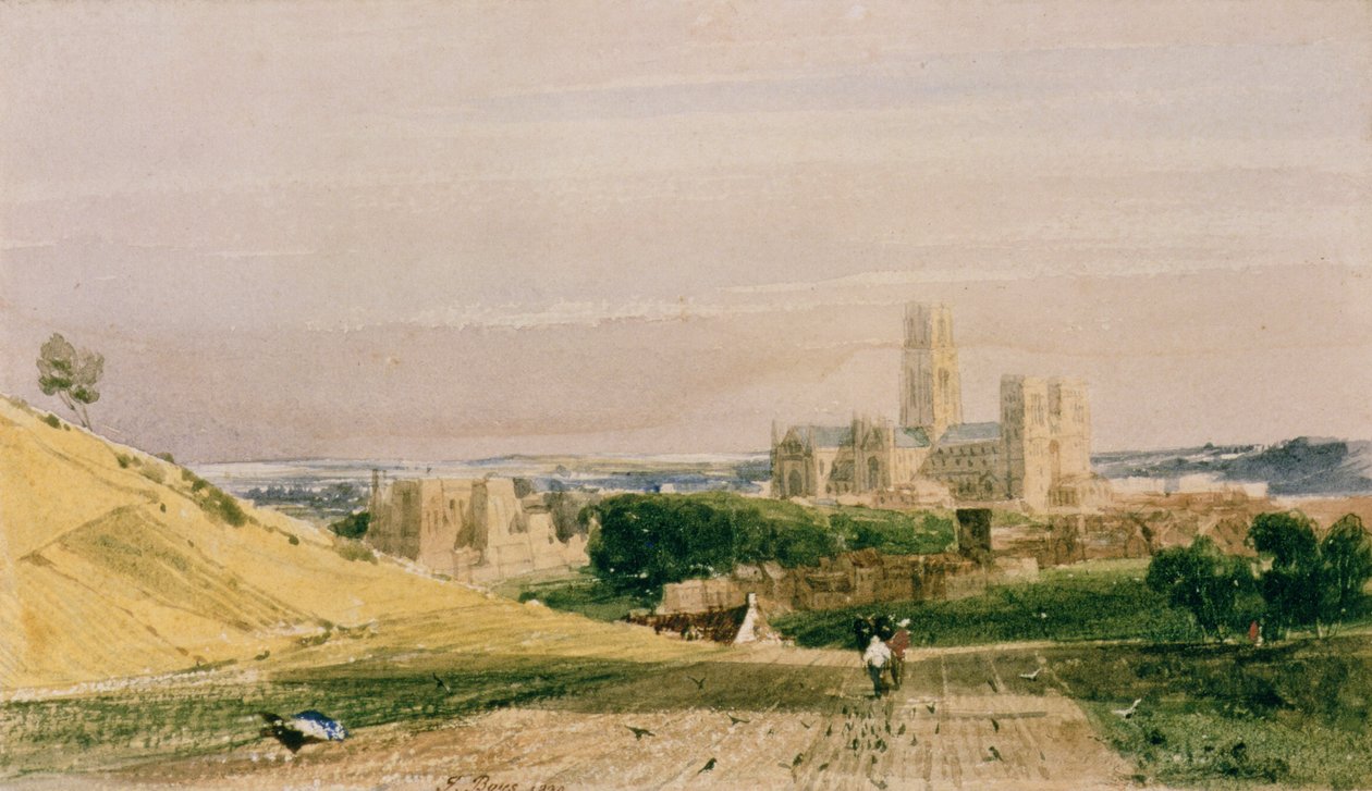 Durham från Fields av Thomas Shotter Boys