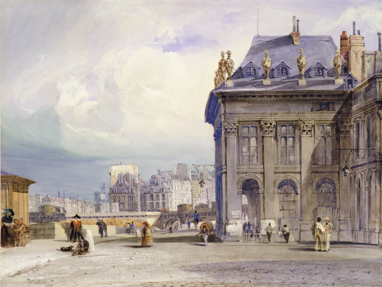 Ile de la Cite av Thomas Shotter Boys