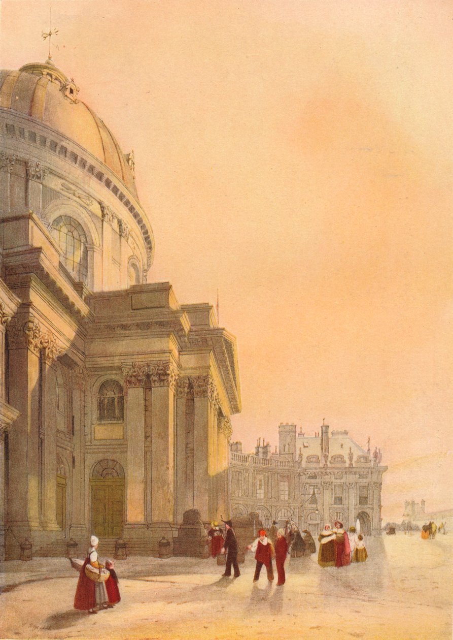 Institutets kapell, Paris, 1839 av Thomas Shotter Boys