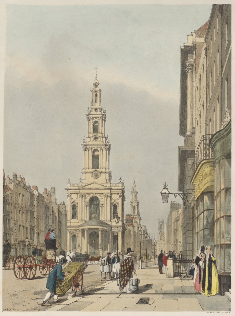London som det är: The Strand av Thomas Shotter Boys