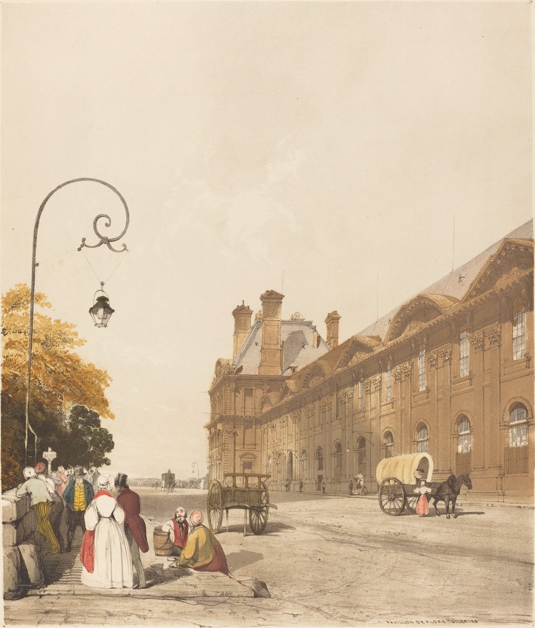 Pavilion of Flora, Tuilerierna av Thomas Shotter Boys