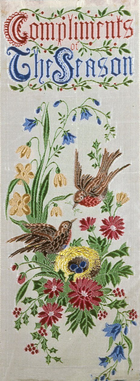 Bokmärke, England, 1800-talet. av Thomas Stevens