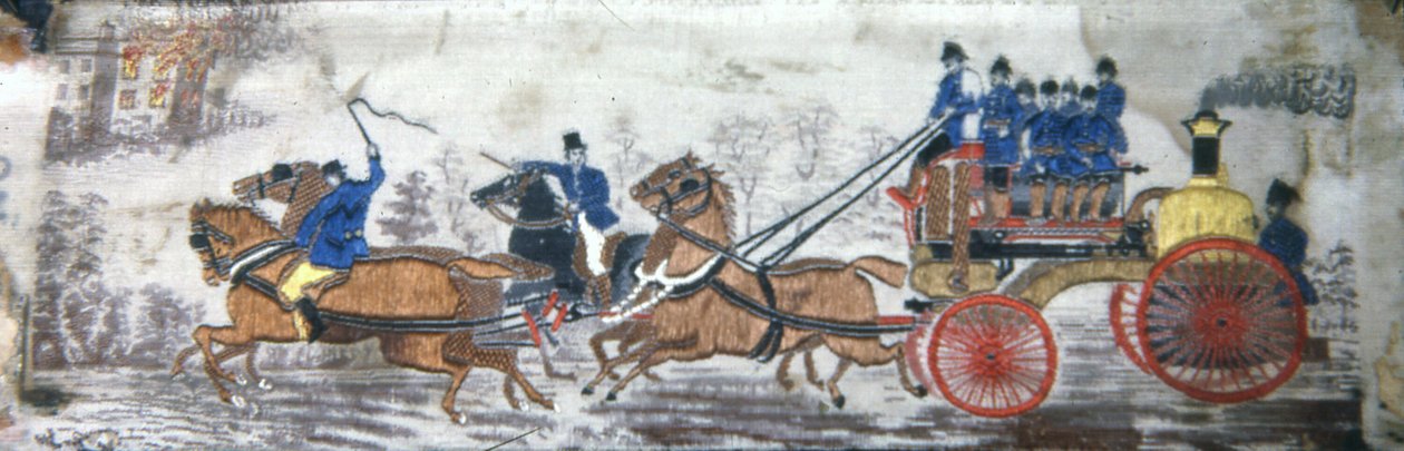 Heroism on Land (brandbil) av Thomas Stevens