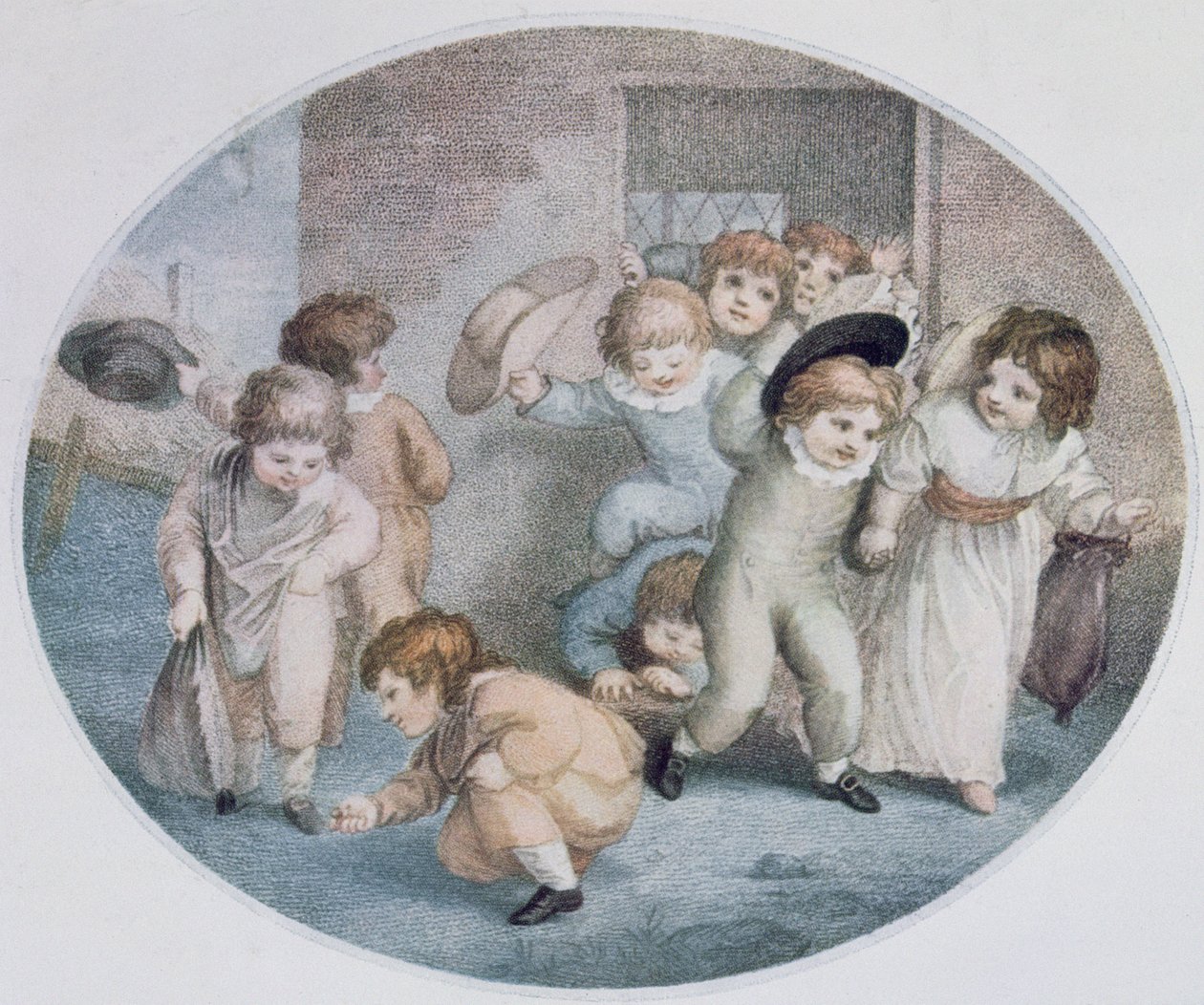 Kommer från skolan av Thomas Stothard