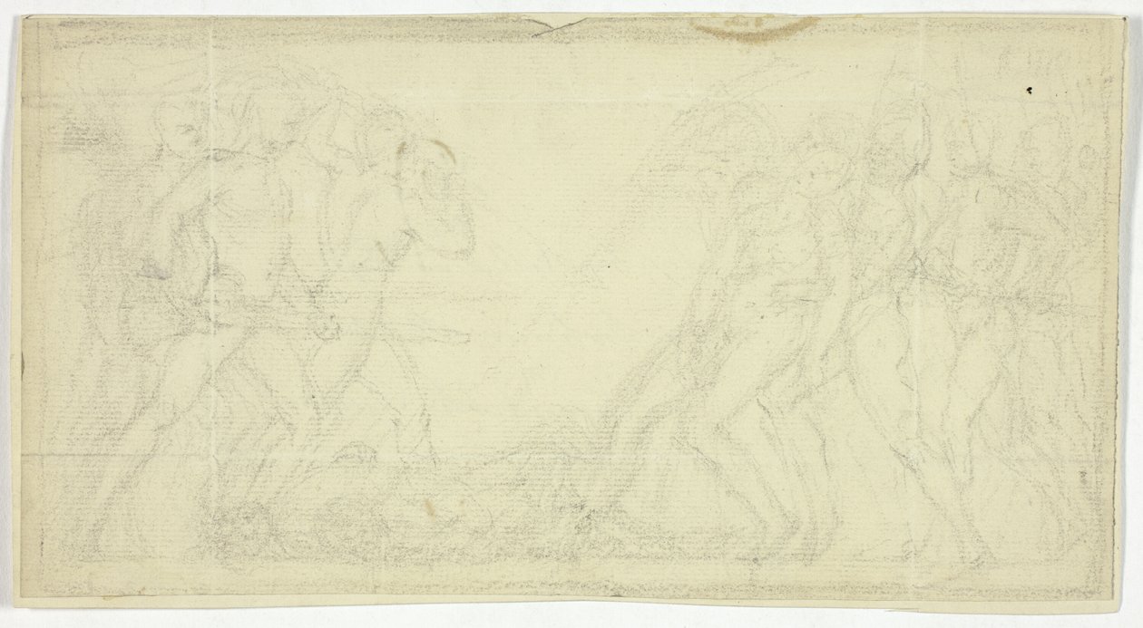 Fris av krigare av Thomas Stothard