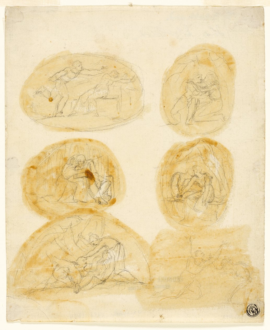 Sex vinjetter av Thomas Stothard