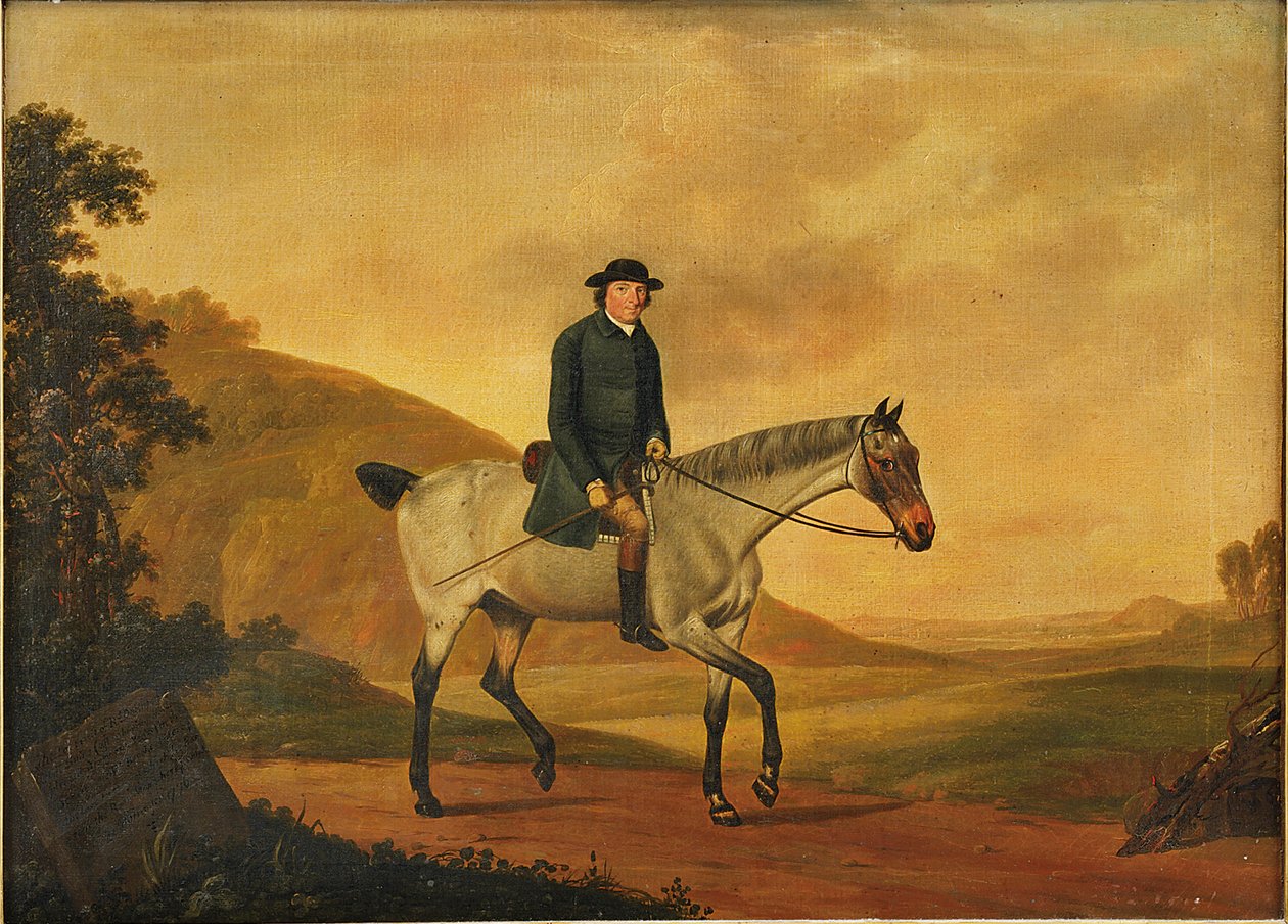 Porträtt av Richard Davenport, 1776 av Thomas Stringer