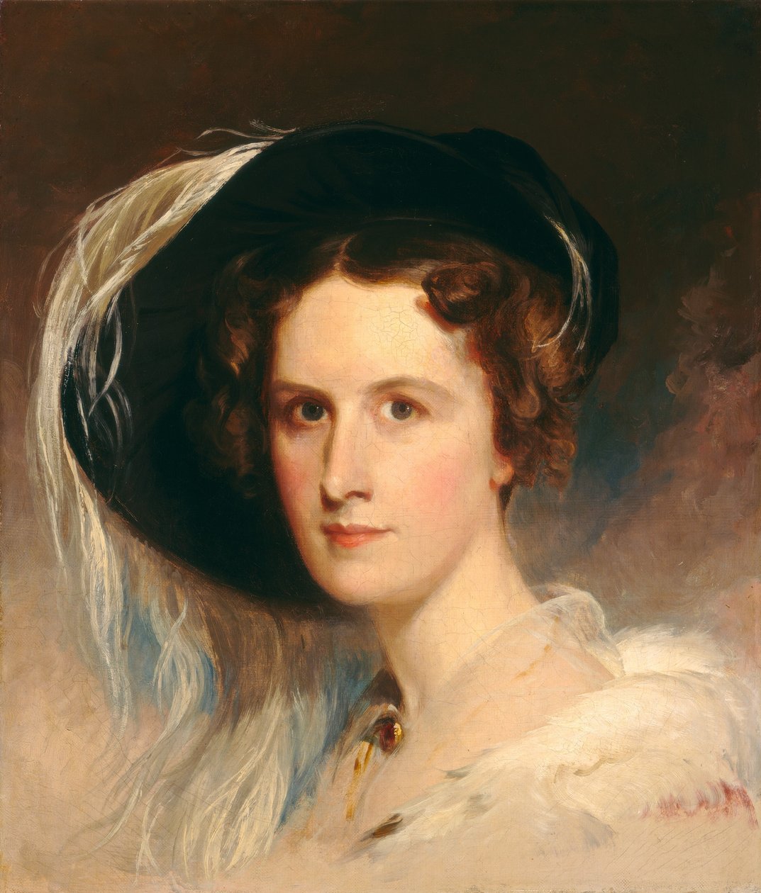 Ann Biddle Hopkinson (Mrs Francis Hopkinson) av Thomas Sully