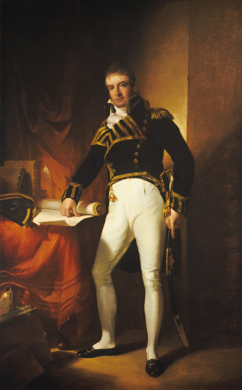 Kapten Charles Stewart av Thomas Sully