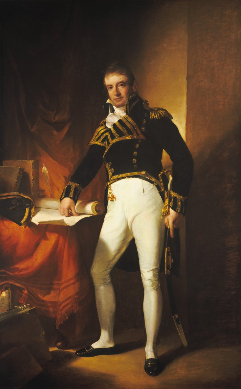 Kapten Charles Stewart, 1811-1812. av Thomas Sully