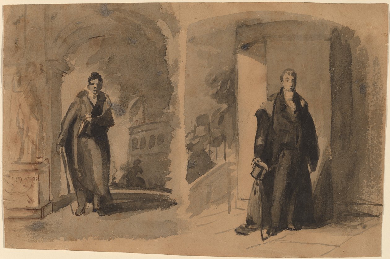 Lafayette (Two Views) av Thomas Sully