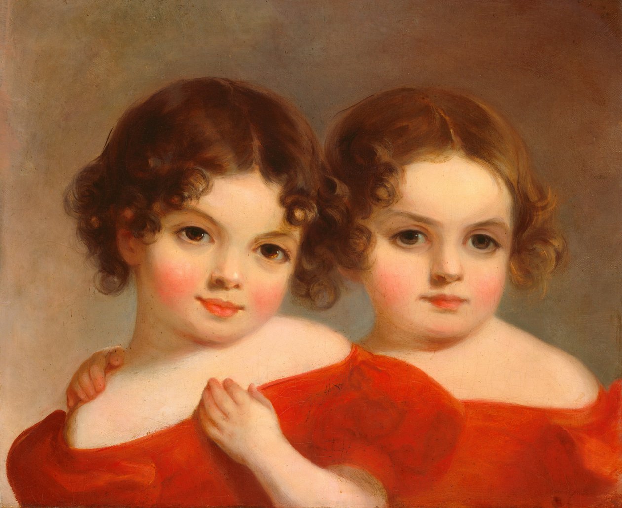 The Leland Sisters, ca. 1830. av Thomas Sully