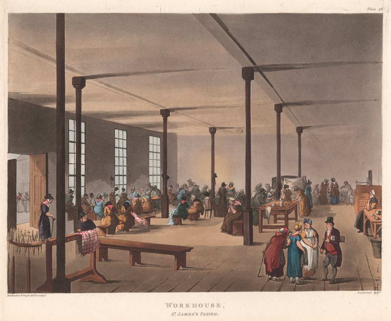 Workhouse St. James Parish av Thomas Sunderland