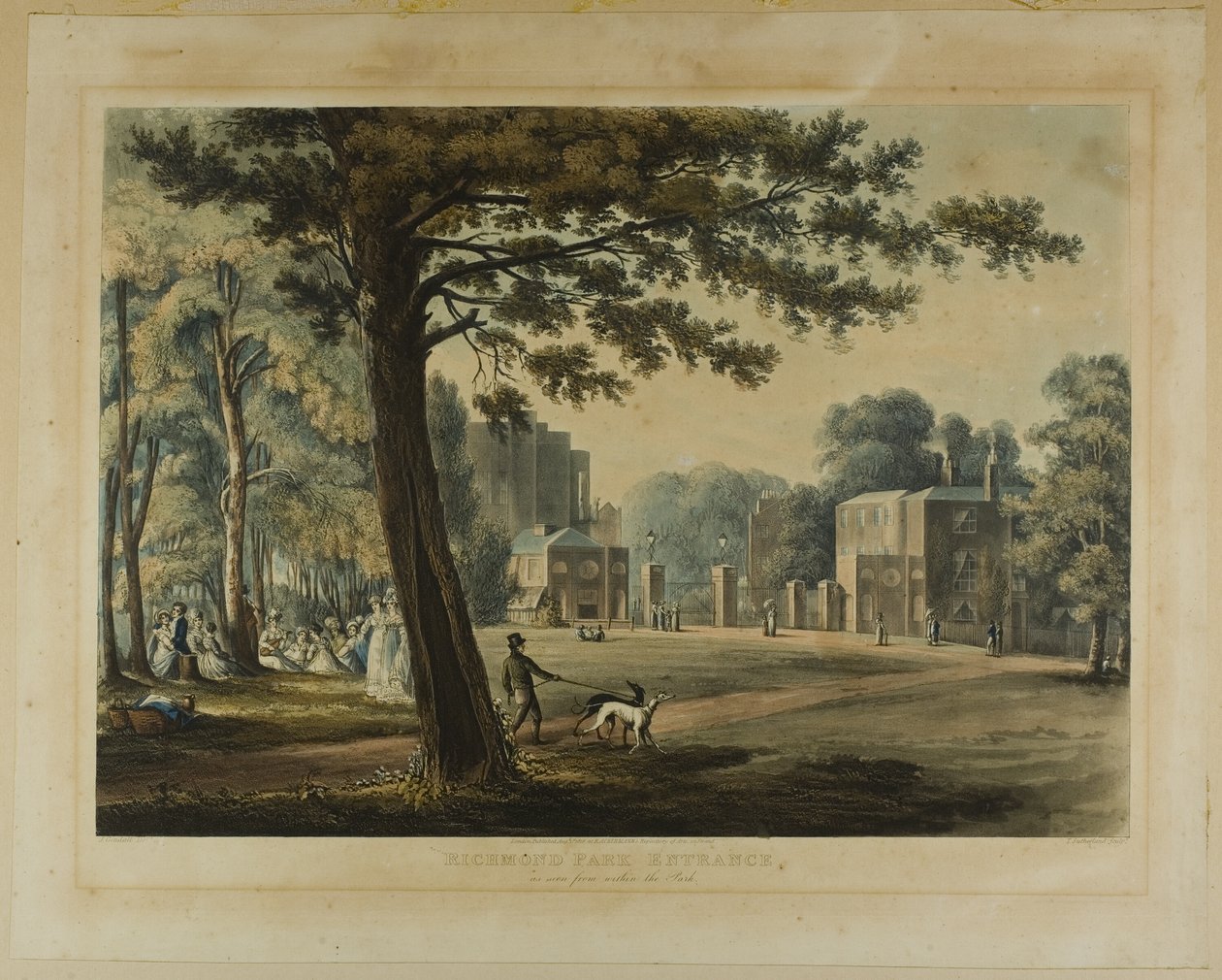 Ingången till Richmond Park av Thomas Sutherland