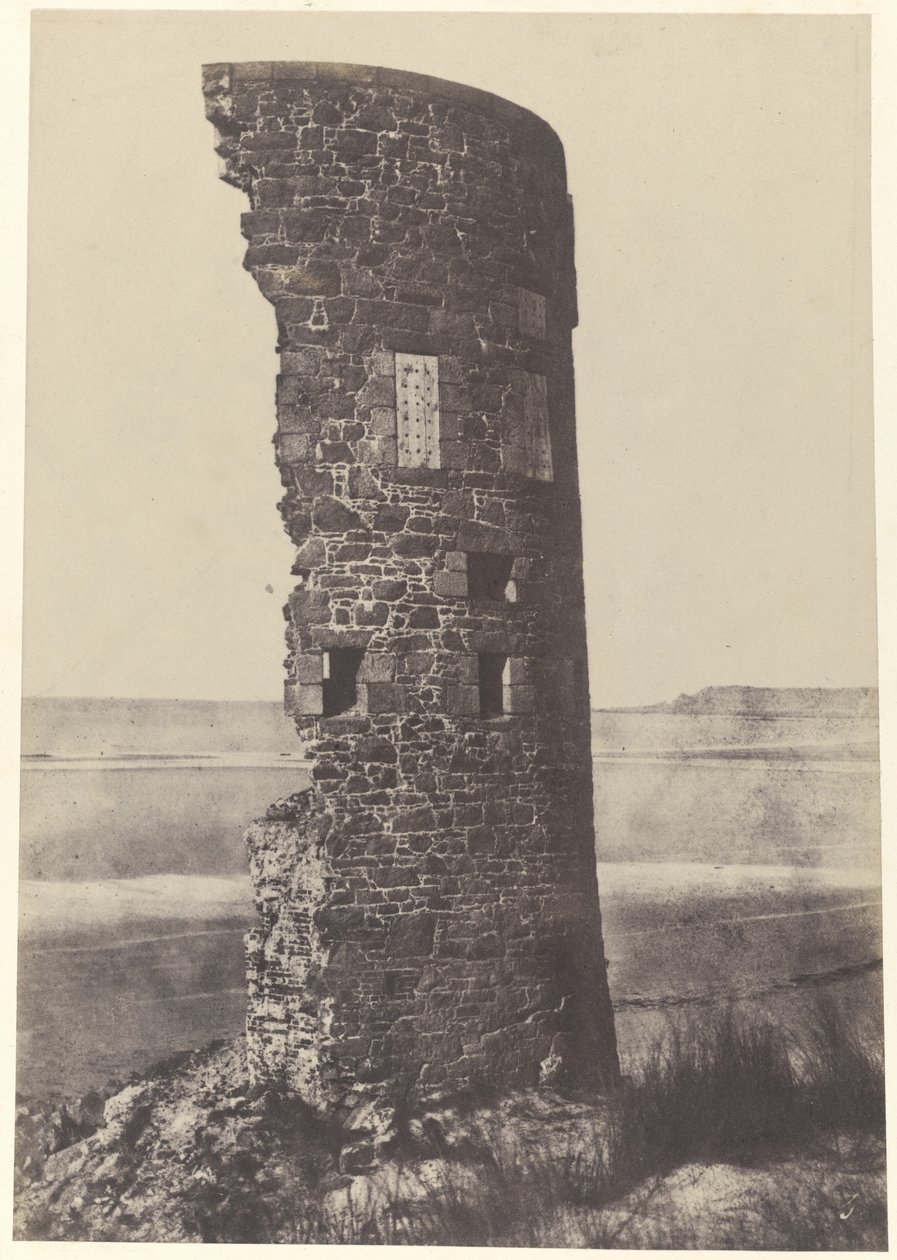 Tornet träffat av blixten, Saint-Ouen Bay av Thomas Sutton