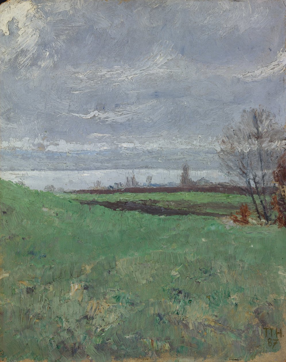 Ammersee landskap av Thomas Theodor Heine