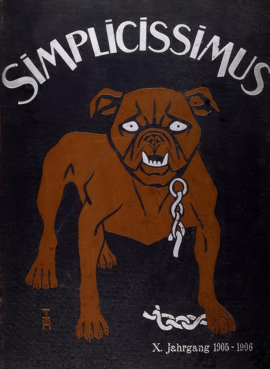 Det här är hundboskapen av Thomas Theodor Heine