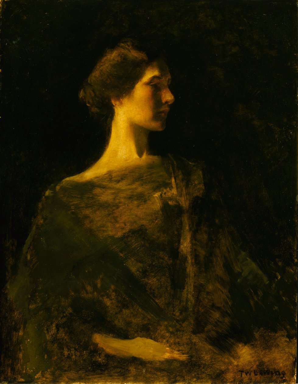 Alma, ca. 1895-1900. av Thomas Wilmer Dewing