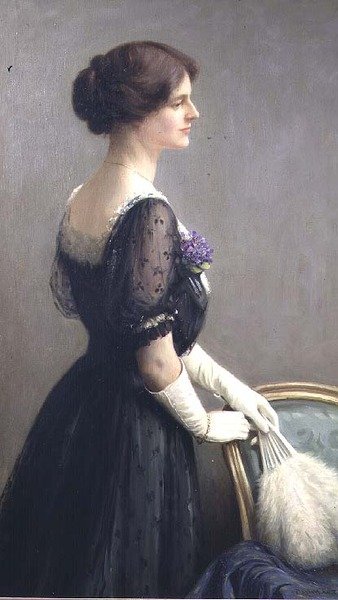 Konstnärens fru av Thomas W. Holgate