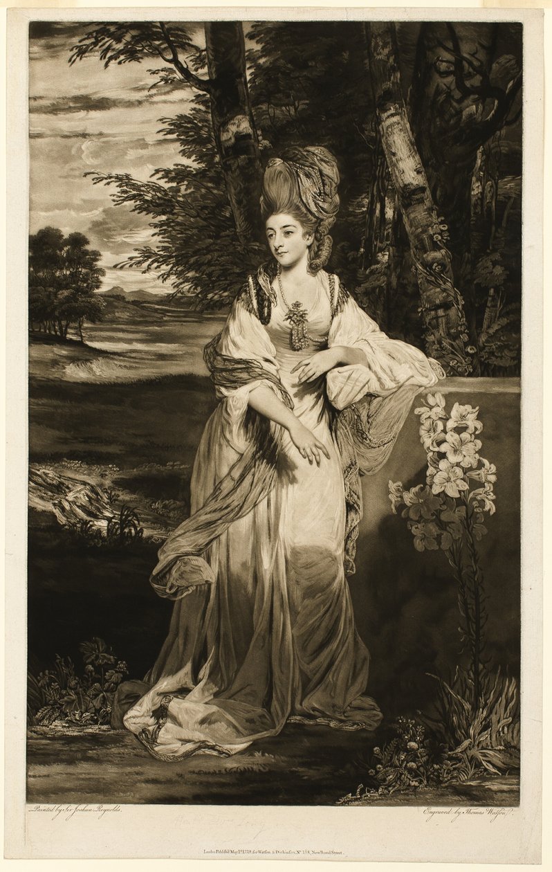 Catherine, Lady Bampfylde av Thomas Watson