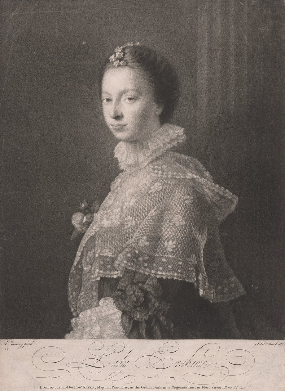 Janet, Lady Erskine av Thomas Watson