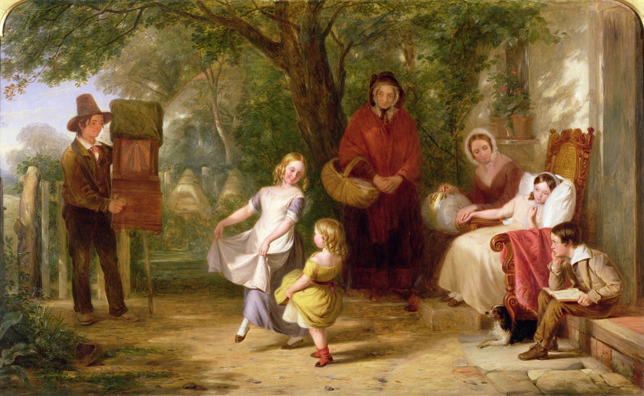 Sjukdom och hälsa, 1843 av Thomas Webster