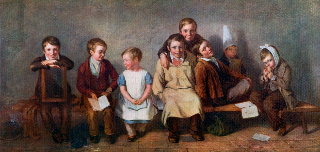 Leendet, 1842, 1912. av Thomas Webster
