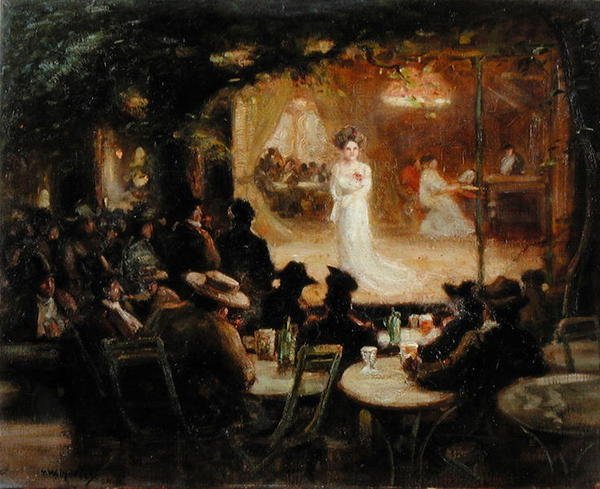 En utomhuskonsert, Paris av Thomas William Morley