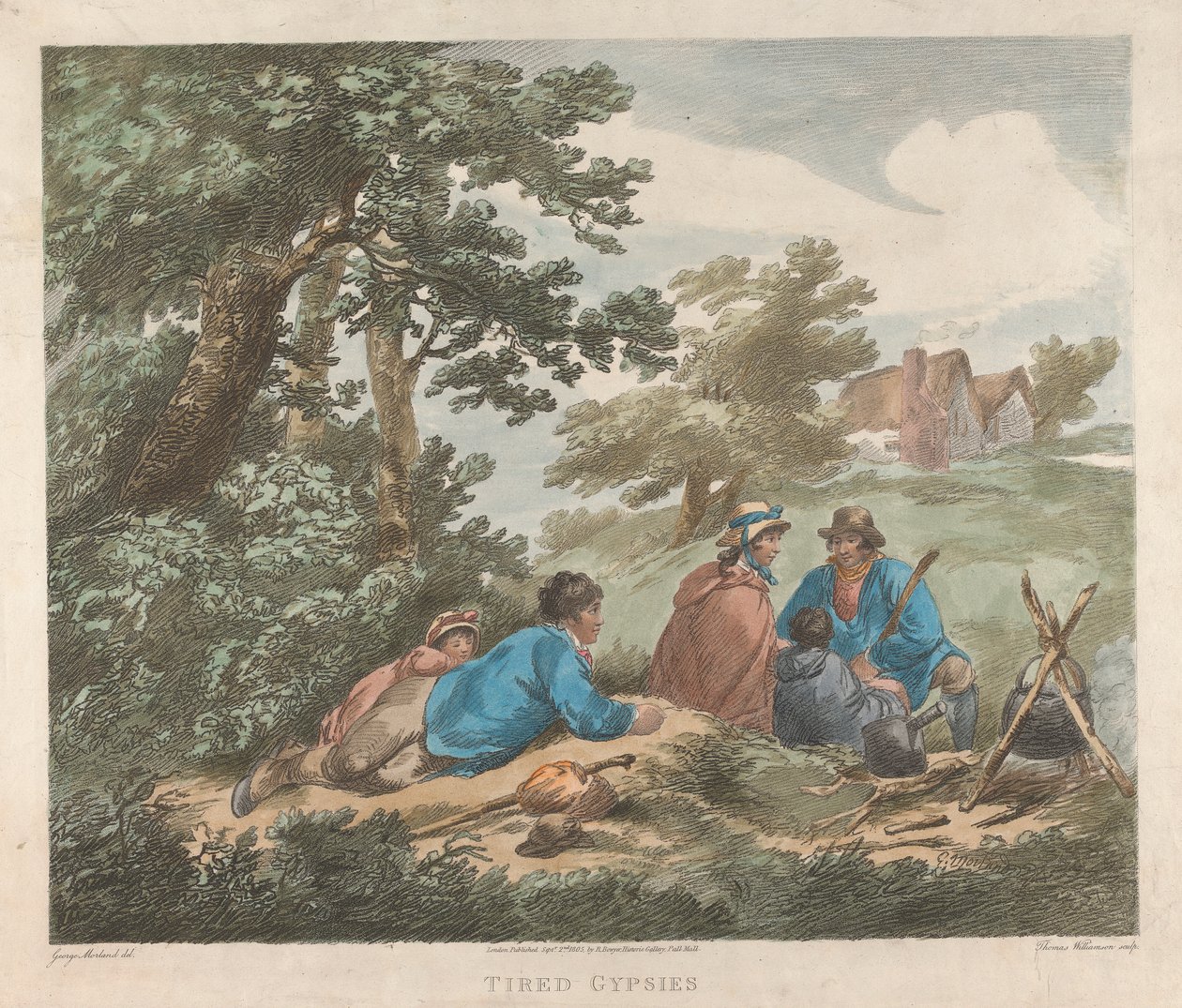 Trötta zigenare av Thomas Williamson