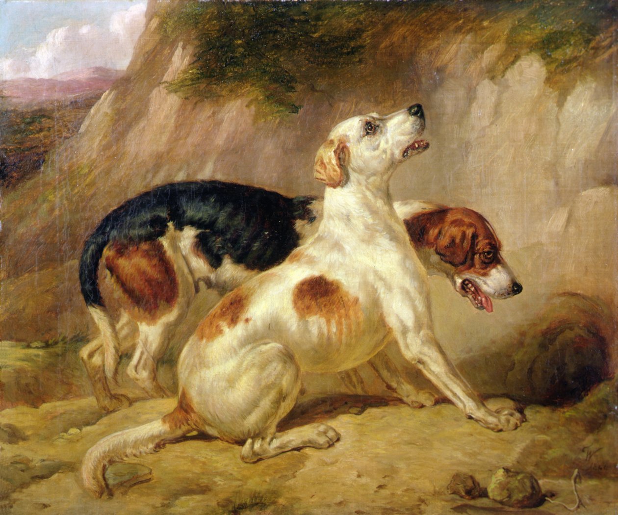 Fox Hounds, Fox Gone To Earth av Thomas Woodward