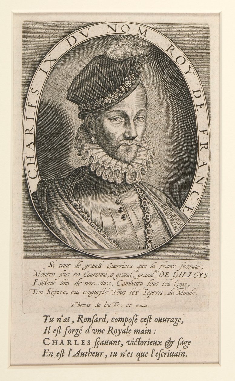 Karl IX, kung av Frankrike av Thomas de Leu