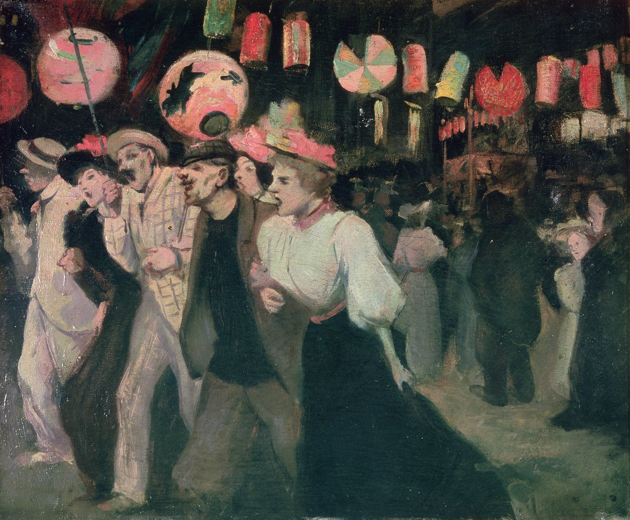 Den 14 juli 1895 av Théophile Alexandre Steinlen