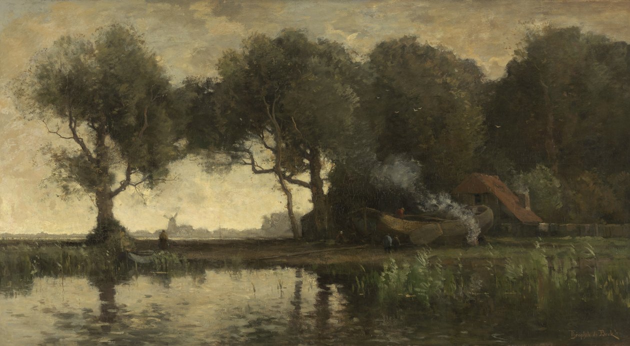 Scheepstimmerwerf av Théophile de Bock  