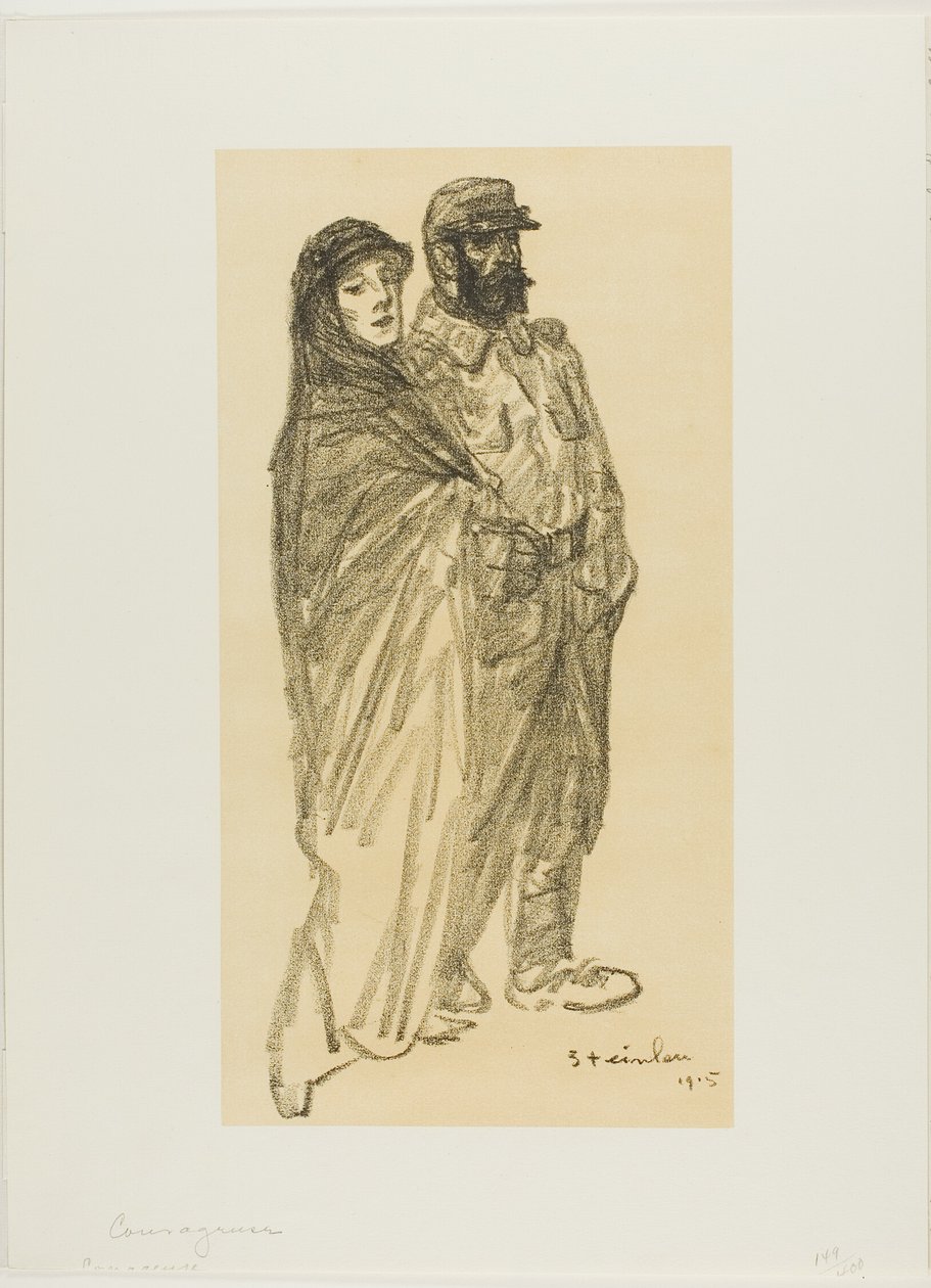 Modig av Théophile Alexandre Pierre Steinlen