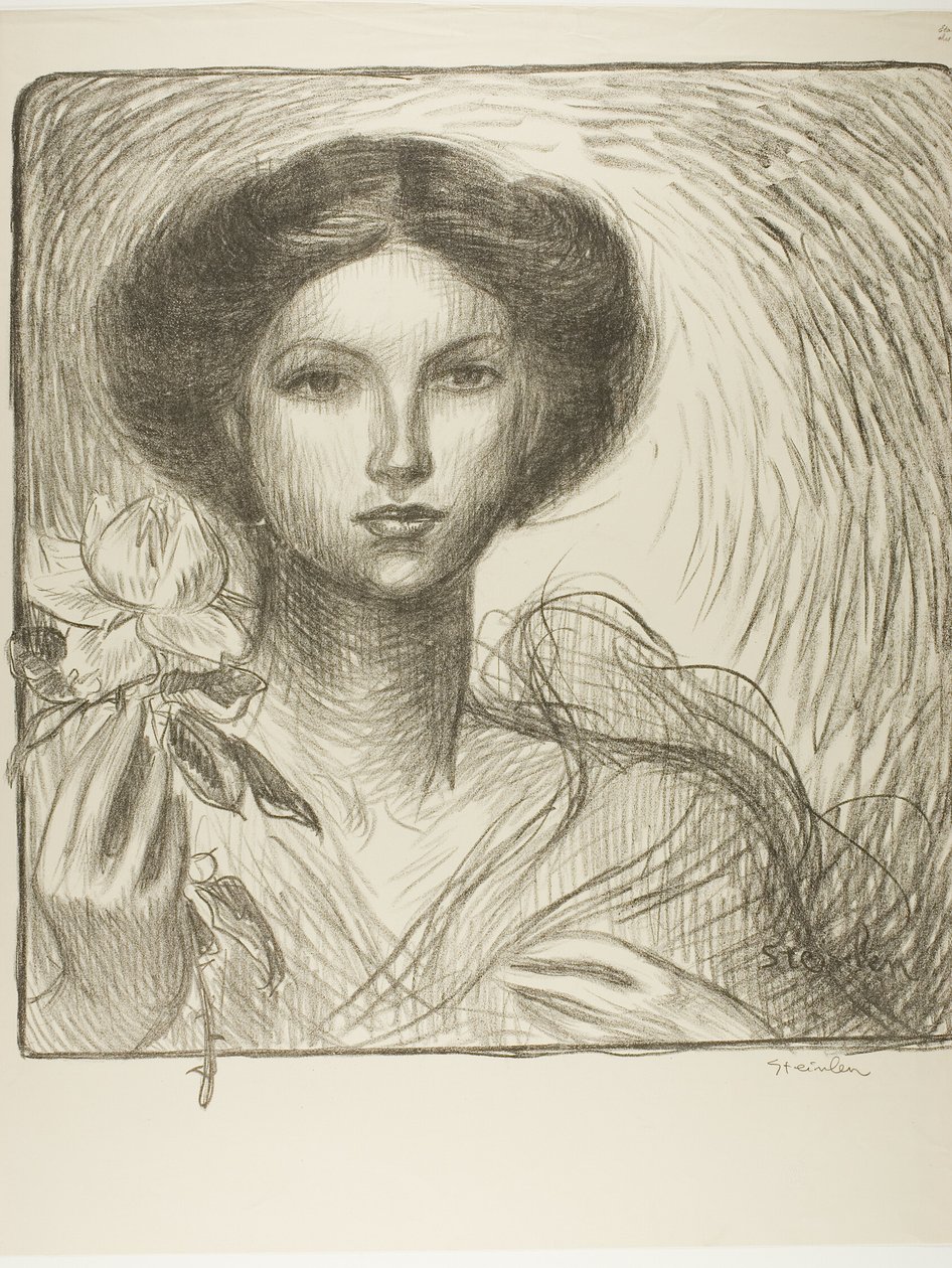 Fransk konstutställning i Krefeld av Théophile Alexandre Pierre Steinlen