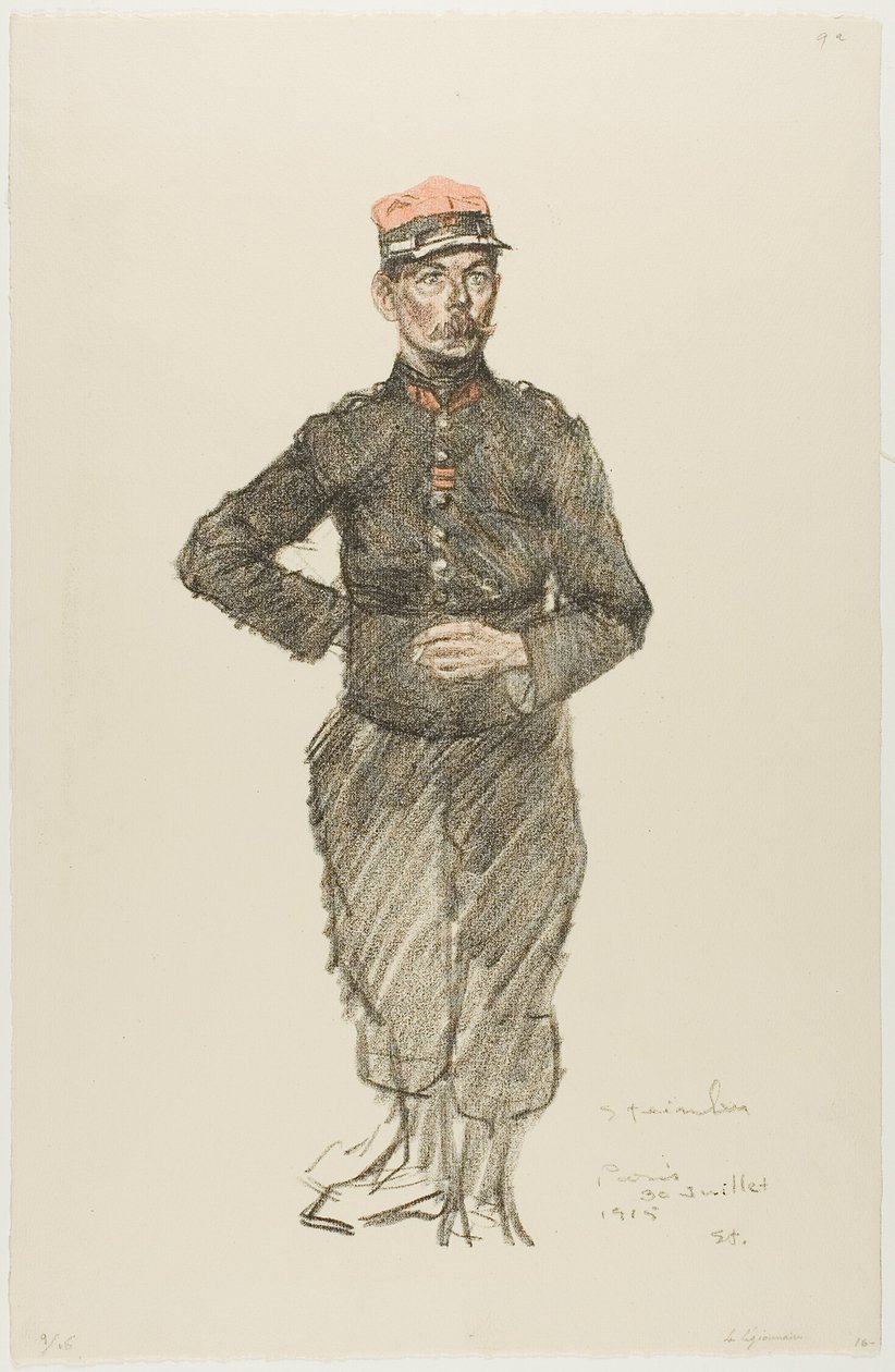 Legionär av Théophile Alexandre Pierre Steinlen