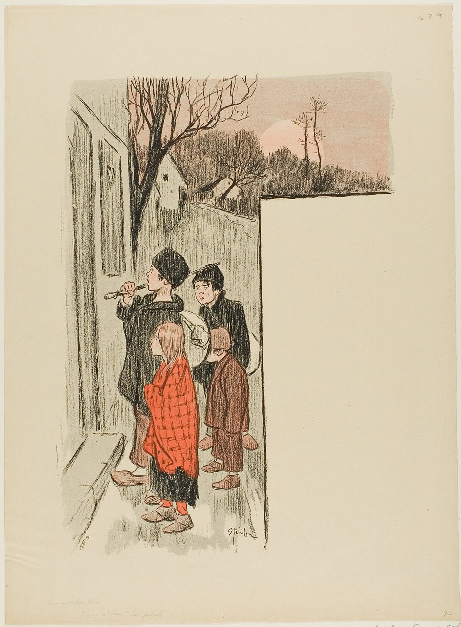 Les Petiots av Théophile Alexandre Pierre Steinlen