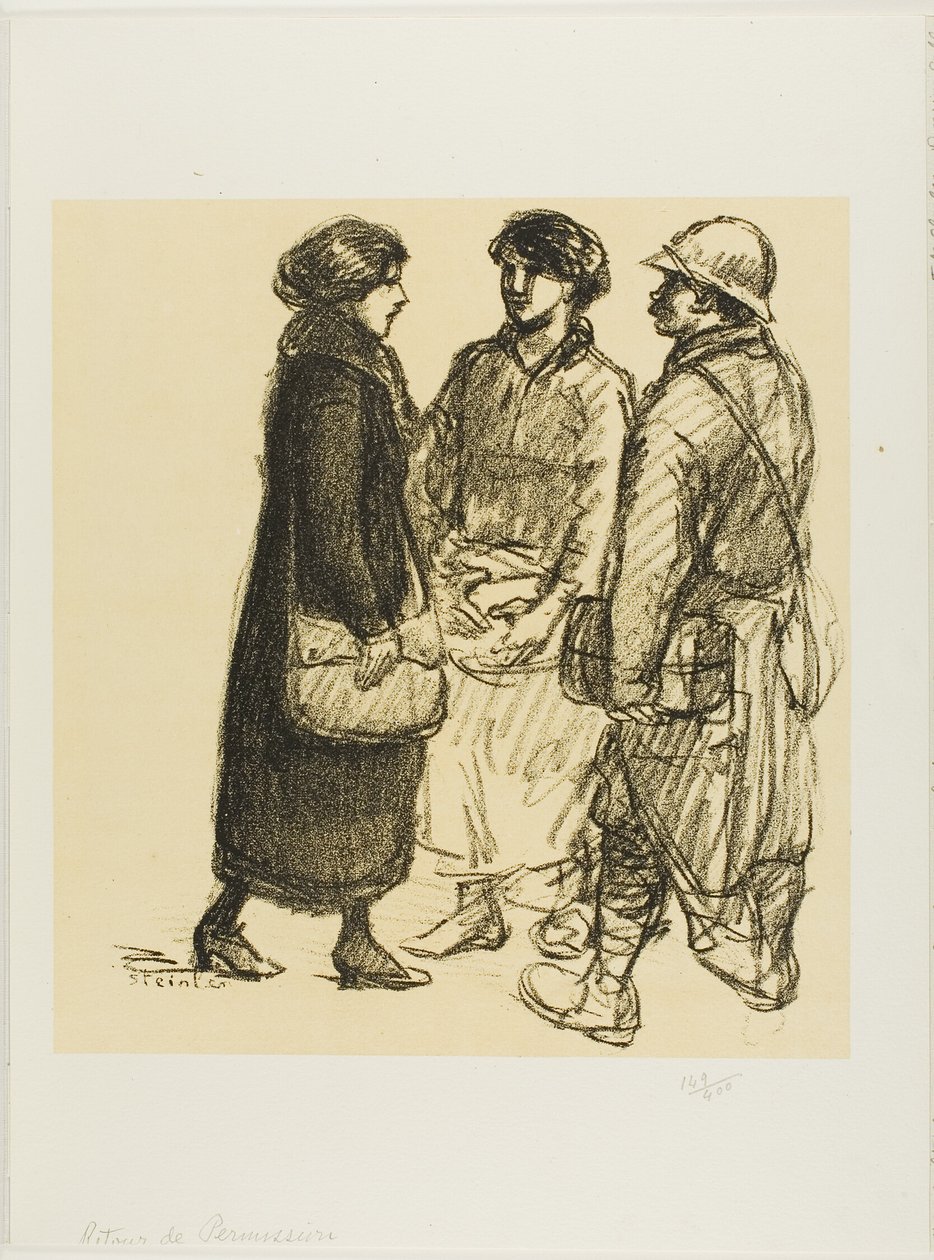 På semester av Théophile Alexandre Pierre Steinlen