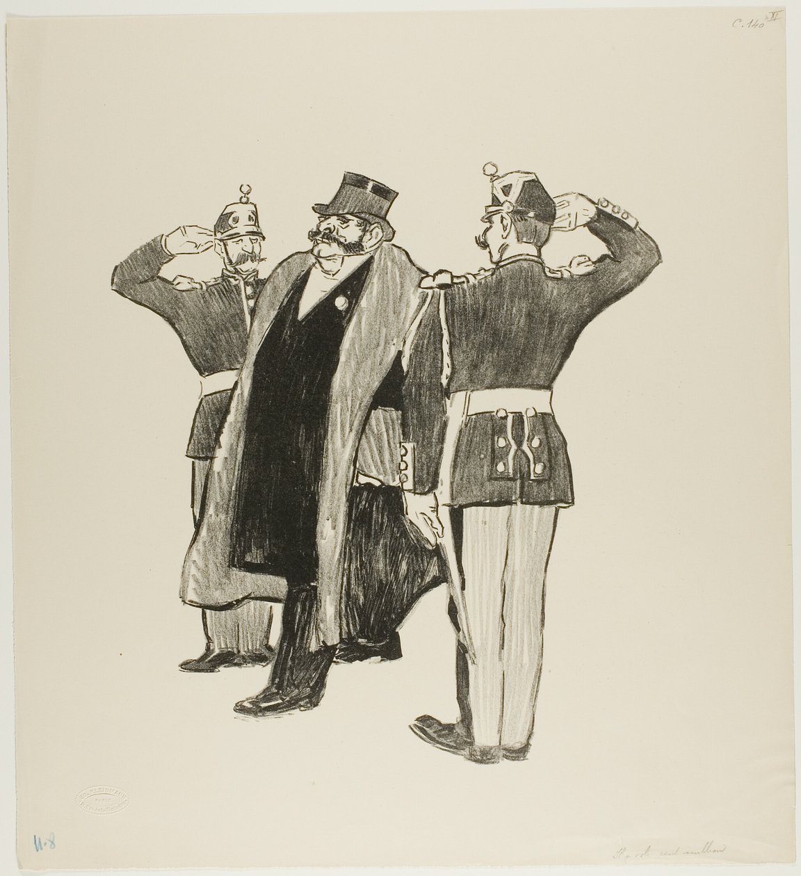 Etthundra miljoner av Théophile Alexandre Pierre Steinlen
